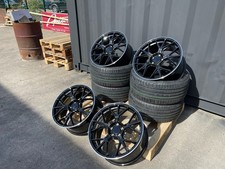 18" MERCEDES C CLASS 2012-2025 W204 W205 C63 STYLE ALLOY WHEELS & TYRES🇬🇧