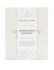 Wedding Anniversary Journal Ivory, 189 Pages by Duncan  Stone - New Sealed 