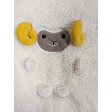Sheep Lamb Baby Blanket 26x35