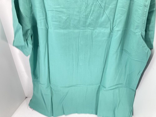 Gap Linen Camp Shirt Men Size XL Solid Green Button Linen Blend Casual NWT - Picture 9 of 14