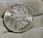 1896 US Morgan Silver Dollar $1  Unc