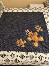 Handmade Baby Blankets Teddy Bear Theme