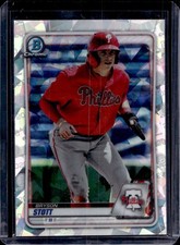 2020 Bowman Bryson Stott Chrome Prospects Atomic Refractor #BCP-68 Phillies
