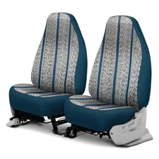 Saddleman 028509-03 Saddle Blanket 1st Row Blue Custom Seat Covers