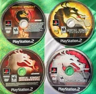 All 4 Mortal Kombat Games for PS2 - - Discs Only - Mortal Kombat PS2 Collection