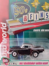 Auto World Thunder Jet Ultra-G Slot Car 1957 Studebaker Golden Hawk NIP