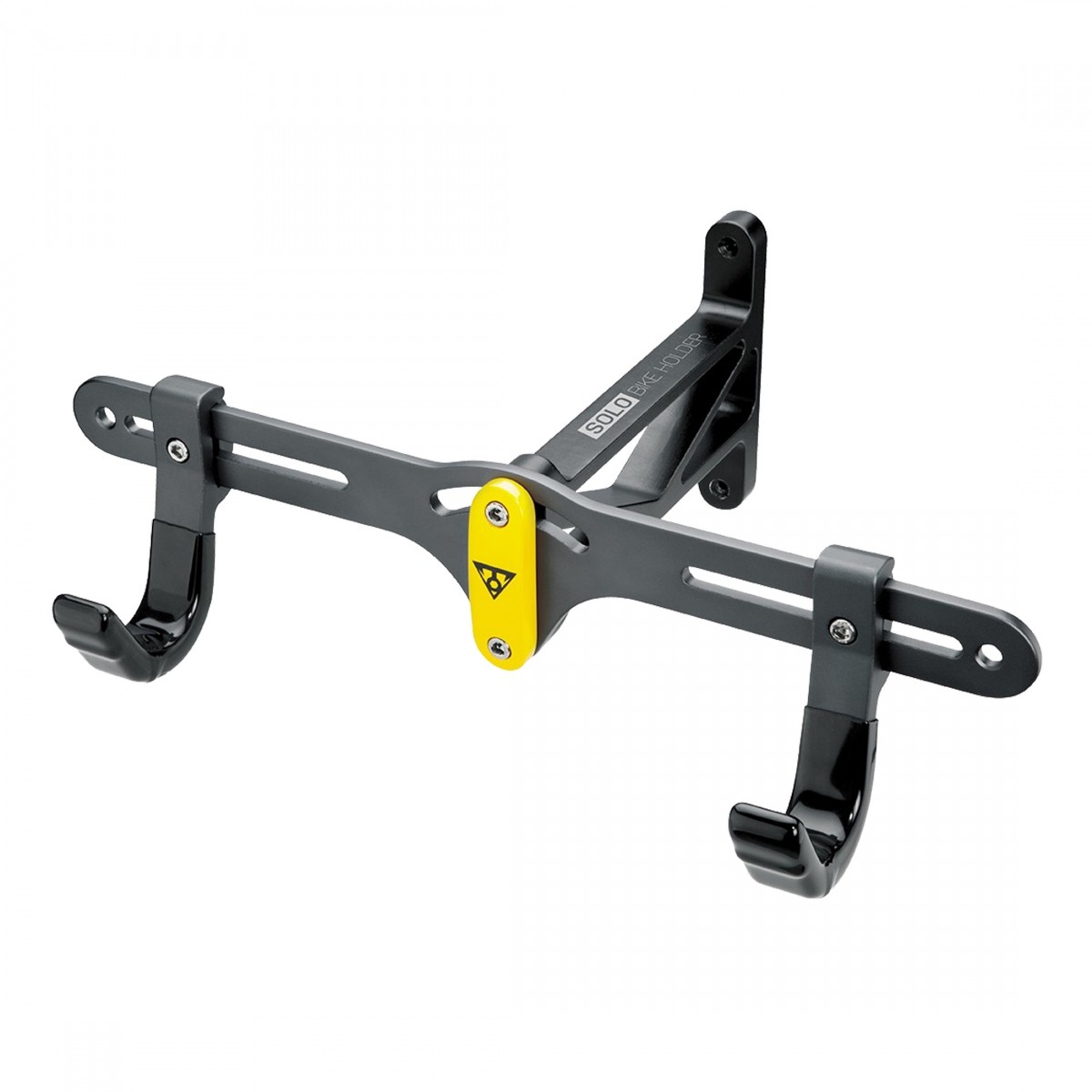 Topeak Solo Bike Holder - Adjustable Aluminum Wall Mount Rack for Bikes up to