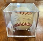 Cesar Cedeno Signed Official Major League Rawlings Baseball  Tristar COA & Case