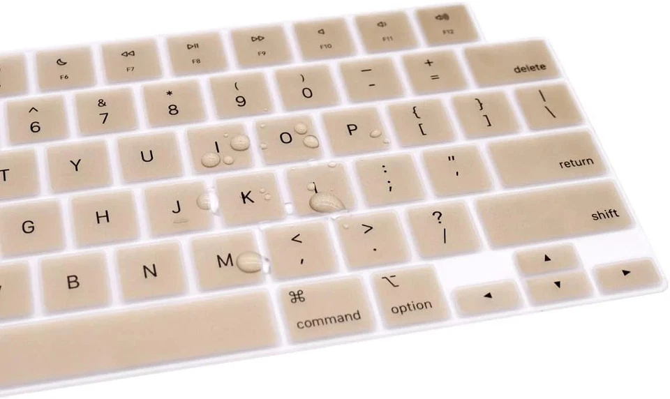 MacBook Pro/Air Keyboard Cover - Gold NEW - Image 3 of 4