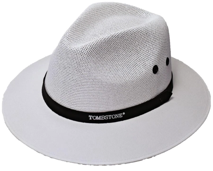 Sombrero Fedora de Paja Explorador de Lápida