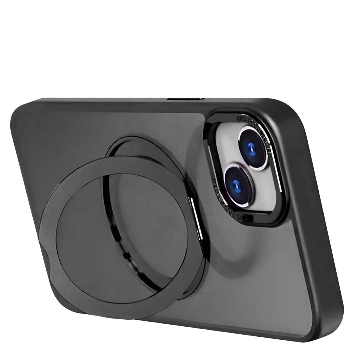 Coque iPhone 16 Plus Jaym bague rotative intégrée et bords surélevés - 2