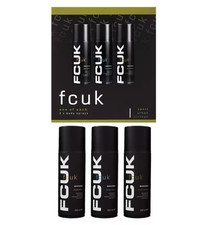 FCUK Bodyspray Trio Set Vintage, Sport & Urban 200ml Each Body Spray