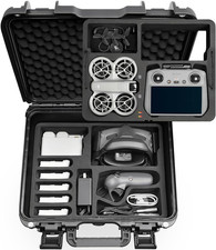 Waterproof Hard Carrying Case for DJI Neo 1 Drone, DJI RC 2/N3/N2,Goggles 3/2...