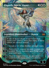 [1x] Elspeth, Storm Slayer - Halo Foil Near Mint, English Tarkir: Dragonstorm MT