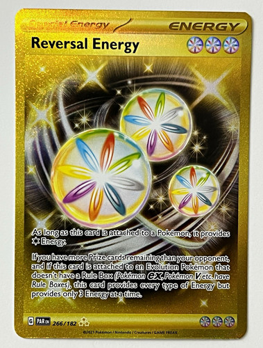 Reversal Energy Hyper Rare Foil 266/182 SV04: Paradox Rift ENG 2023