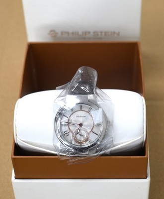 Philip Stein Signature Diamonds 41TF Mother of Pearl Dial 35MM Ladies Quartz New