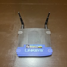 Linksys WRT54G 54 Mbps 4-Port 10/100 Wireless G Router No Power Cord