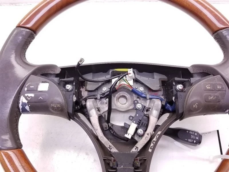 2008 LEXUS ES350 WOOD HANDLE STEERING WHEEL  - Image 3 of 4