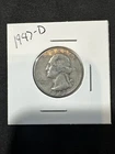 *SILVER* 1947-D  Washington Quarter - 90% Silver