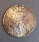New Listing1996 American Silver Eagle Dollar Coin 1oz .999 Fine Silver ~Toned Condition~