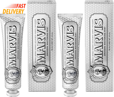 Marvis Whitening Mint Zahnpasta, 85 Ml, Whitening Zahnpasta Fördert Eine    