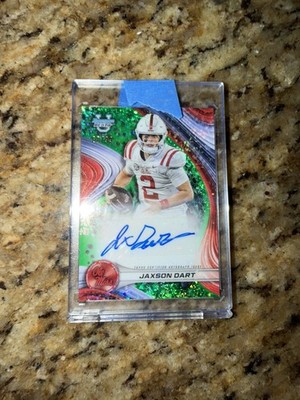 2024 Bowman's Best University - Best of 2024 Autographs Jaxson Dart #BOA-JD...