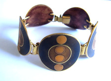 1970s Bracelet Enamel Schibensky Leyser Bunge Etc