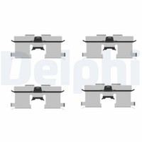 ZubehöRsatz Scheibenbremsbelag Delphi LX0407 FüR Chevrolet Daewoo Nubira Lacetti