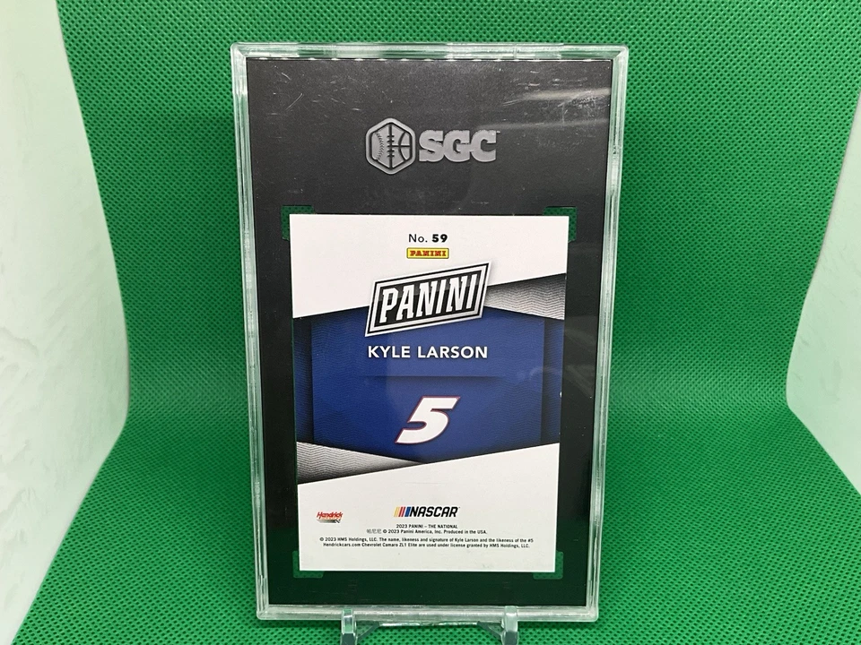 2023 Panini National Convention - Kyle Larson #59 Gold /10 - Image 2 of 2