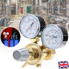 Gas Pressure Reducer Argon CO2 Bottle Regulator 2Gauge for MIG TIG Welder Copper