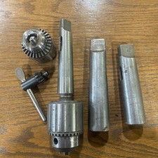 Jacobs Chuck No. 34 0-1/2 -- 32 0-3/8--key-- 3 arbors