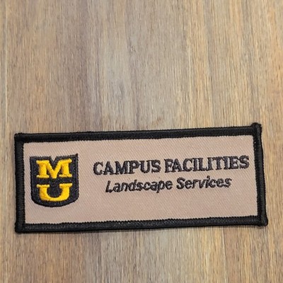 University of Missouri MU Campus Facilities Landscape Services Employee Patch 