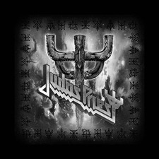 Image of Judas Priest Bandana Logo and Fork Band Logo new Official Black One Size