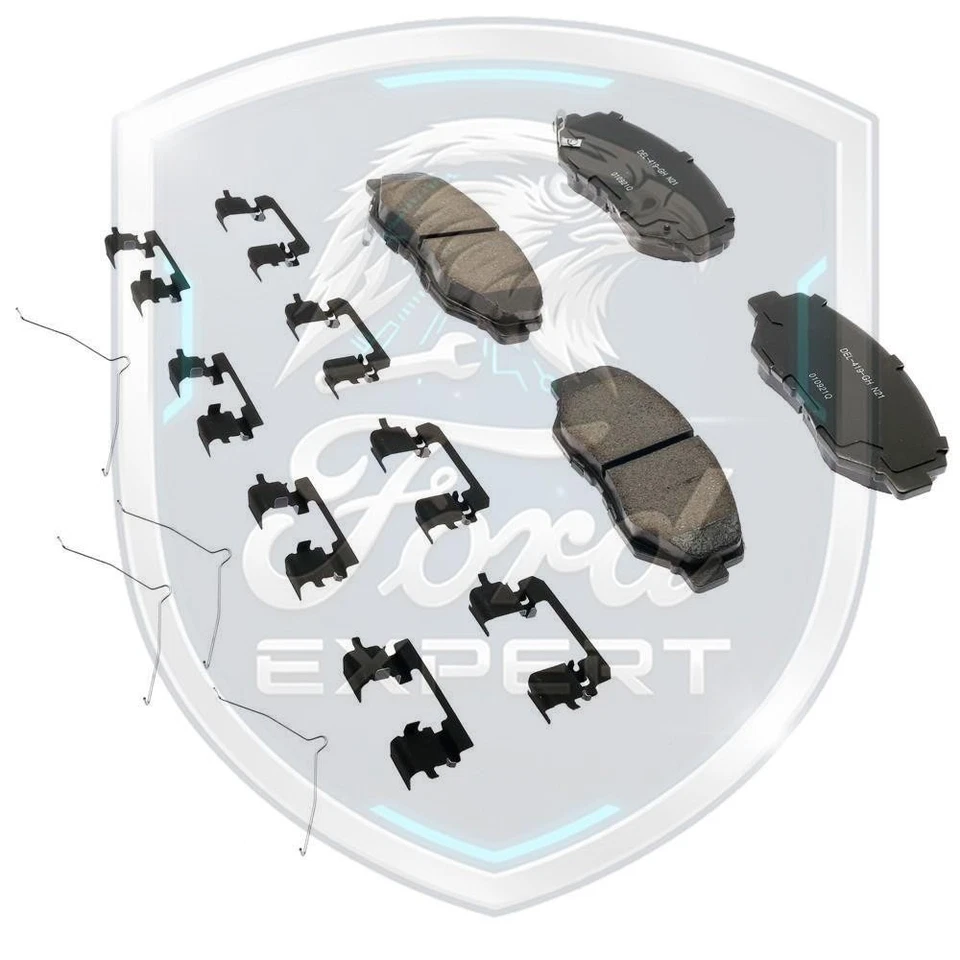 ACDelco OEM Front & Rear Ceramic Brake Pads Kit For 2002-2011 Honda CR-V Element - Image 2 of 4