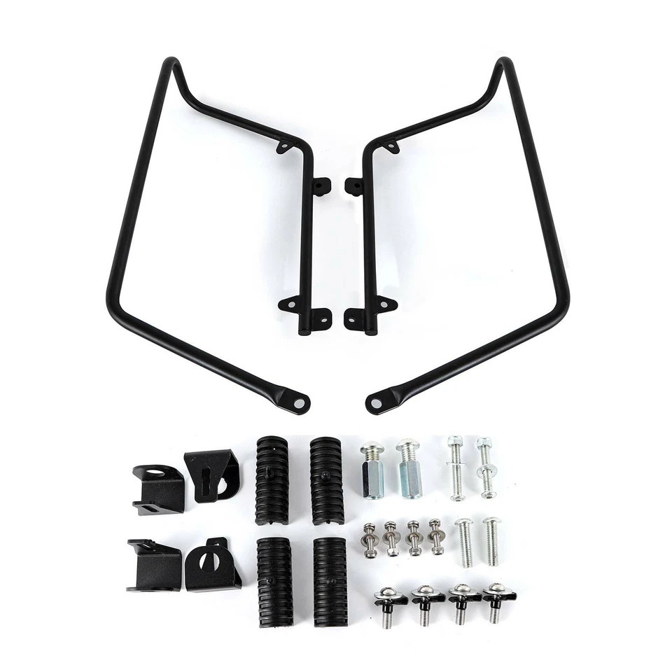 Conversion Brackets to Mount FLH Saddlebags For 08-2017 Harley Davidson Dyna FLD - Image 2 of 4