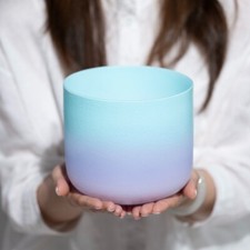 CVNC 432Hz 8"G Throat Chakra Sea of Stars Quartz Crystal Singing Bowl Sound Heal