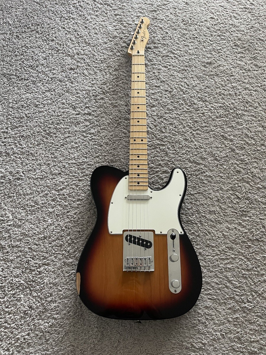 ギター Fender Telecaster Fender Standard Telecaster 2015 Sunburst MIM Maple Fretboard