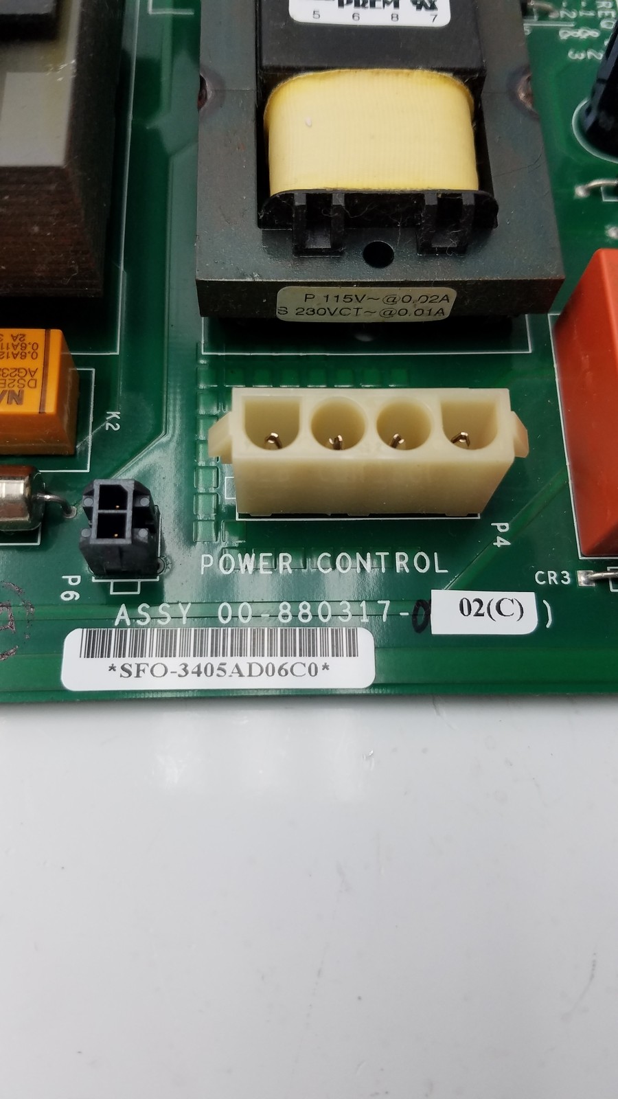 GE OEC Medical System Assy 00-880317-02 (C) Power Control