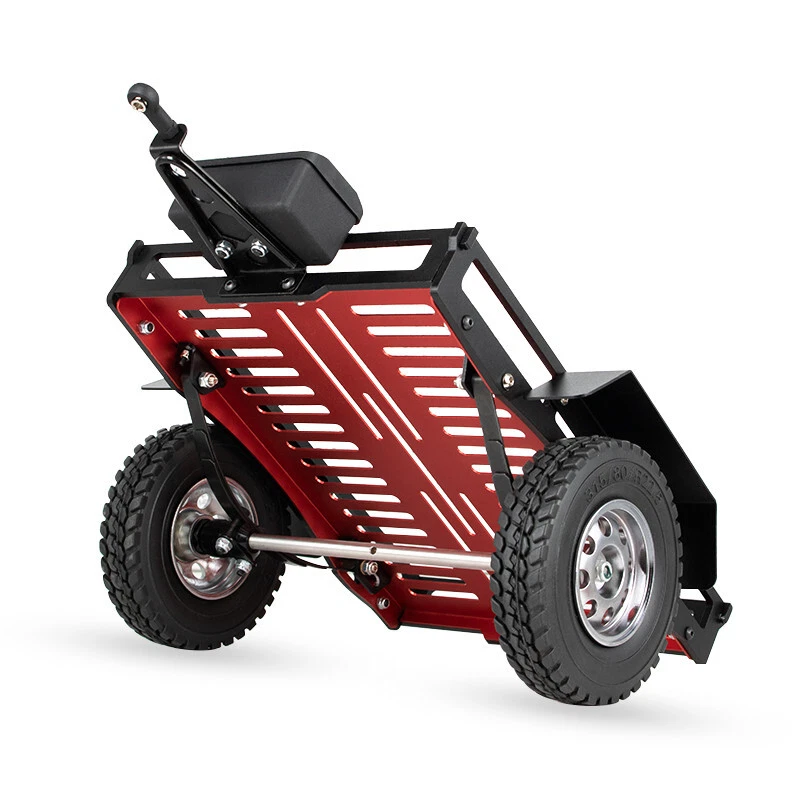 KYX 1/10 CNC RC Crawler HD Single Axle Scale Trailer Small Trailer Truck Trailer - Image 2 of 4