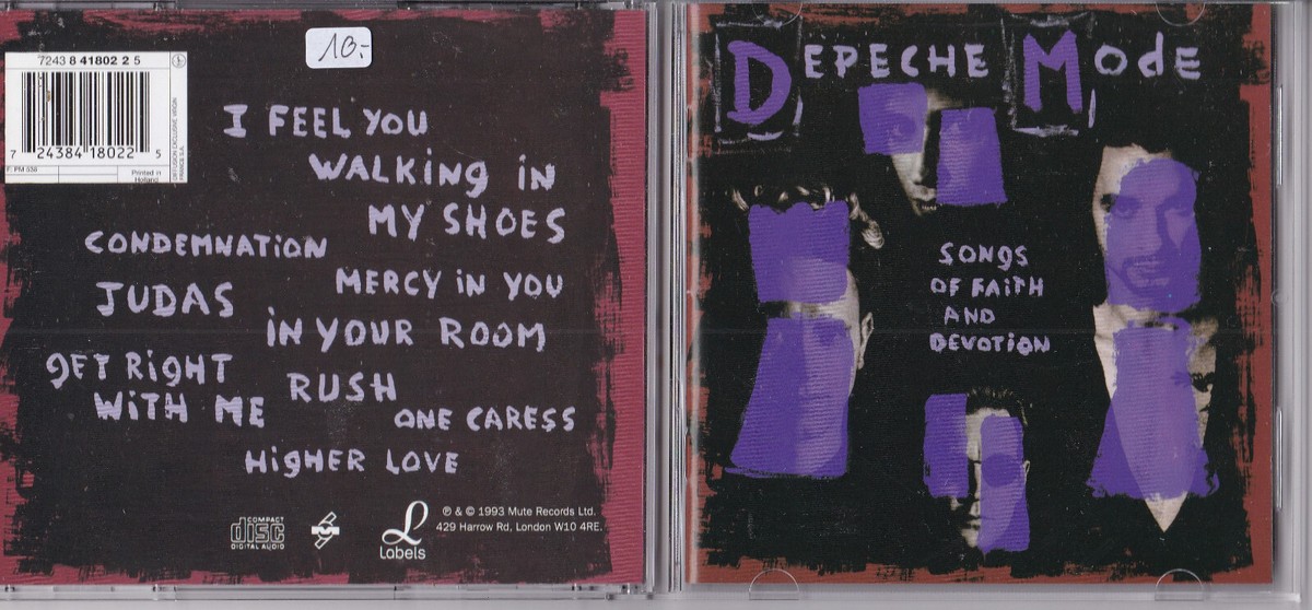 R\u0026B+ソウル CD  Songs Of Faith And Devotion  ALCB892 Mute /00110 DEPECHE MODE - Depeche Mode : Songs of Faith & Devotion