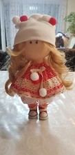 Textile Puppe handgefertigten Puppe Stoff Puppe Tilda Puppe