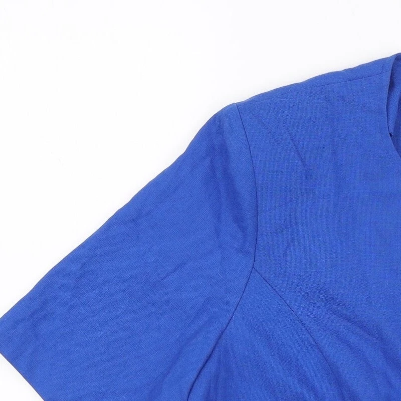 Gordon Wyatt Womens Blue Jacket Blazer Size 16 - Изображение 3 из 4