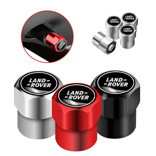 4PCS PACK Car Valve Caps Wheel Tyre Tire Stem Covers For Land Rover Range Rover - Picture 2 of 11