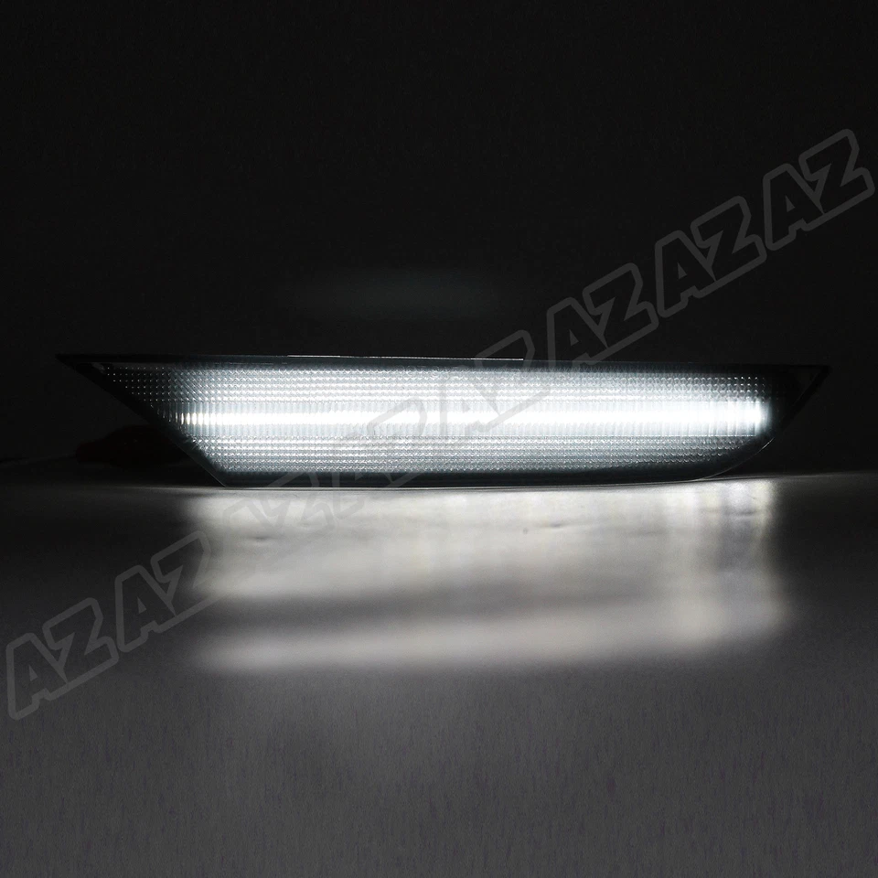 2x For 2003-06 INFINITI G35 Sedan Base X Amber/White LED Side Marker Lights Set Foto 2 de 4