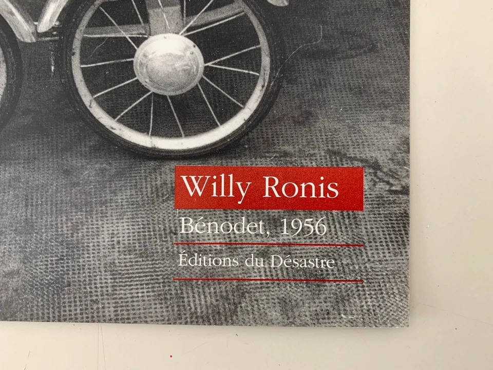 WILLY RONIS, 'BENODET, 1956' AUTÉNTICA IMPRESIÓN FOTOGRÁFICA ARTÍSTICA 1990 Foto 4 de 4