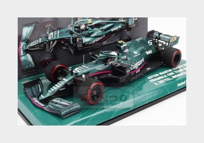 1:43 MINICHAMPS Aston Martin F1 Amr21 Mercedes #5 Monaco 2021 Vettel 447210605 M