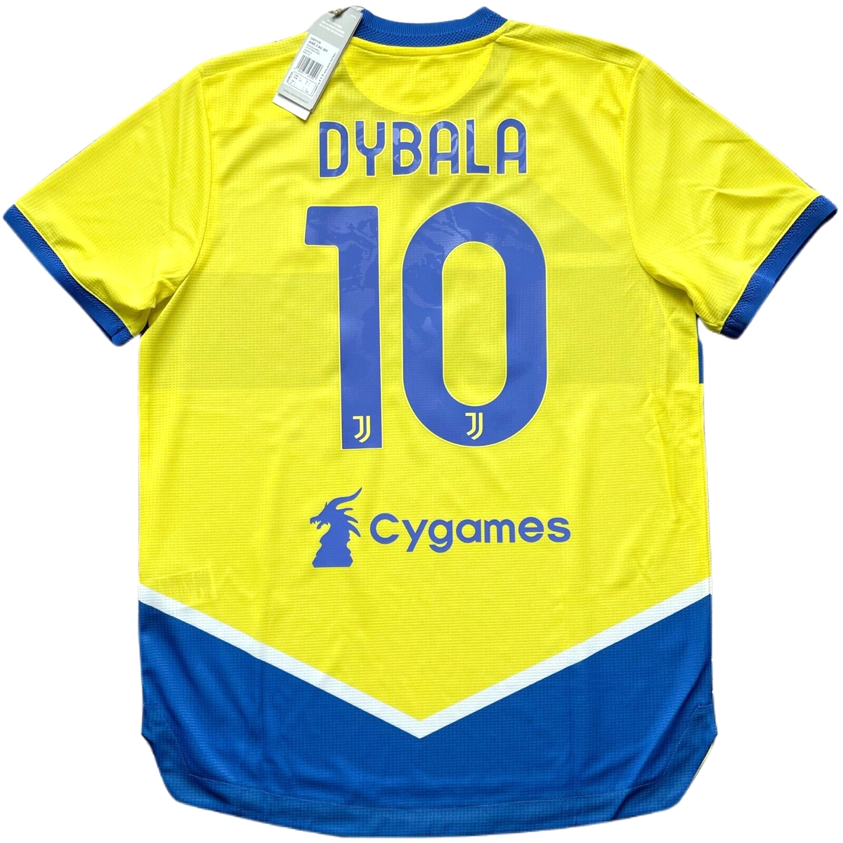 2021/22 Juventus Authentic Third Jersey #10 Dybala Large