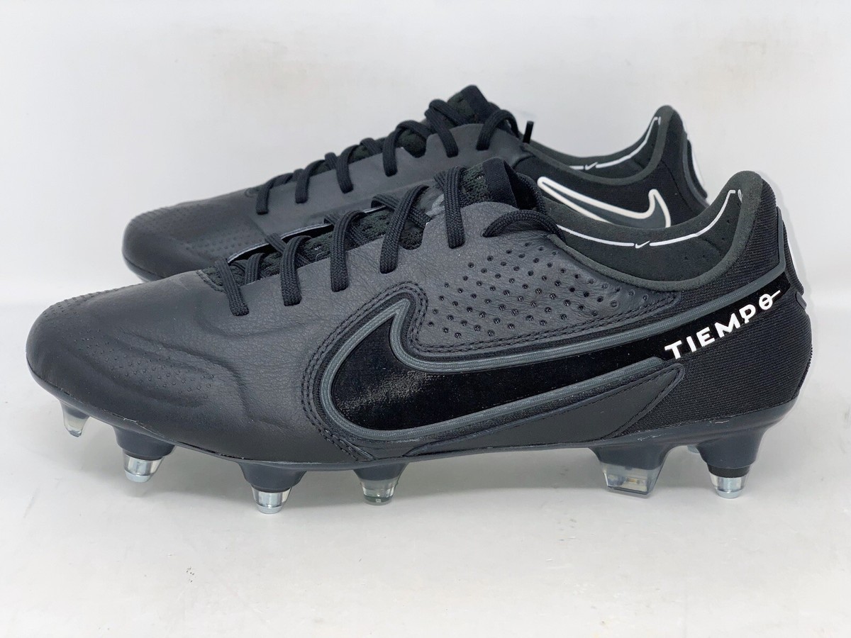 Nike Tiempo Legend 9 Elite SG-PRO AC Black Soccer Cleats