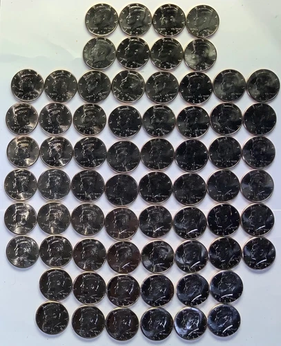 1988 - 2025 Uncirculated Kennedy Half PD 76 Coin Set