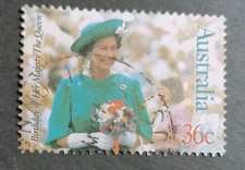 Used Australia Stamp 1987 The 61st Anniversary of the Birth of Queen Elizabeth